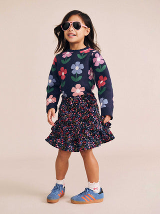 FLOWER FIELD KNIT PULLOVER