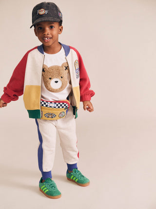 COLOUR BLOCK SPLICE TRACKPANT