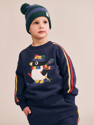 CLASSIC STRIPE KNIT BEANIE