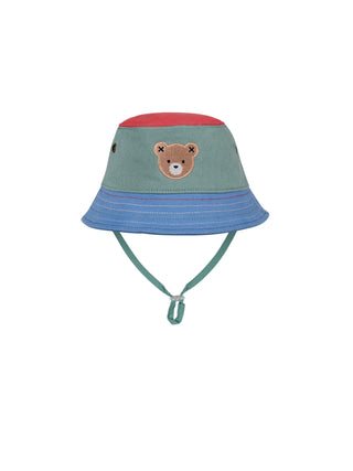 Huxbear Bucket Hat Denim Multicolour