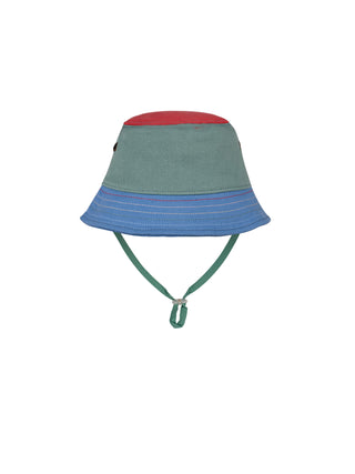 Huxbear Bucket Hat Denim Multicolour