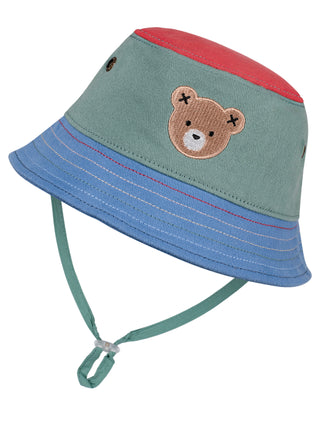 Huxbear Bucket Hat Denim Multicolour