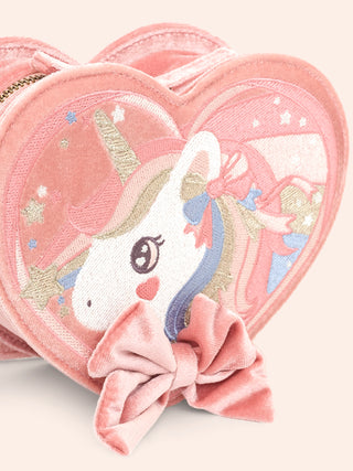 MAGICAL UNICORN HEART HANDBAG