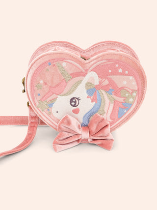 MAGICAL UNICORN HEART HANDBAG