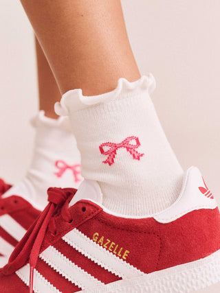 2PK FRILL SOCK