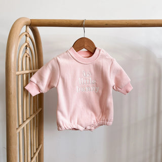 Cotton Tail Romper - Petal (Removable Tail)