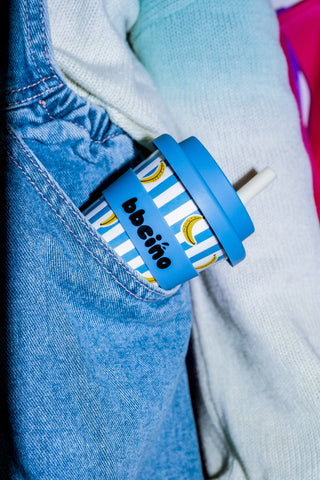 Reusable Babycino Bamboo Cup - Banana-Rama (120ml)