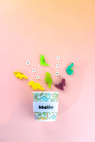 Reusable Bambinocino Bamboo Cup - Sipasuarus (240ml)