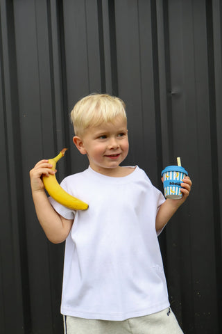 Reusable Babycino Bamboo Cup - Banana-Rama (120ml)