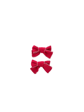 BOWS | SCARLET ( 2 PACK )