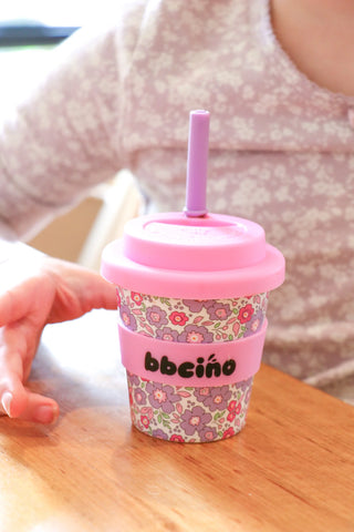 Reusable Babycino Bamboo Cup - Bloom 120ml