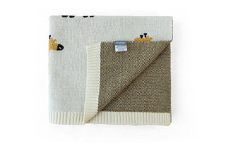 Giraffe Giggles Baby Blanket