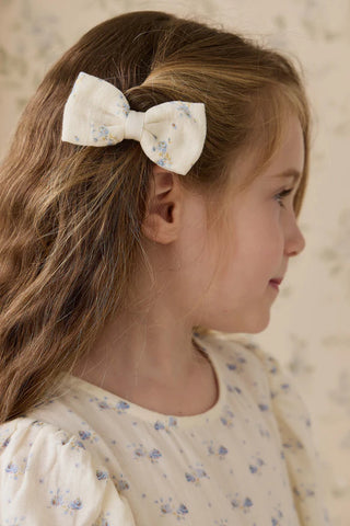 Organic Cotton Muslin Desiree Bow