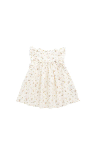 Organic Cotton Eleanor Dress - Bianca Antique