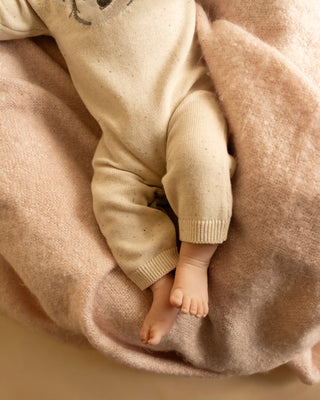 CHARLIE KOALA ORGANIC KNITTED ROMPER