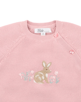 FERN BUNNY ORGANIC KNITTED  JUMPER