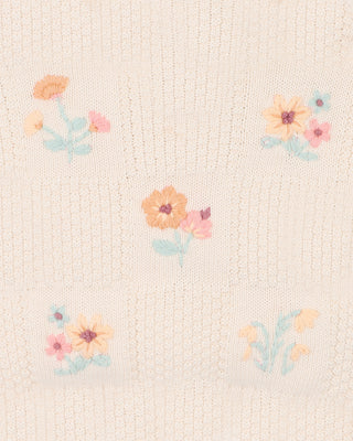 FERN HAND EMB. ORGANIC JUMPER