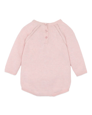 WINNIE ORGANIC HAND EMB KNIT LS BODYSUIT