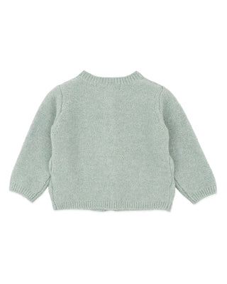 GIRLS SAGE POINTELLE CARDIGAN