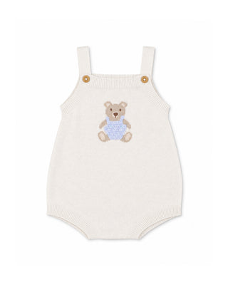 BRADY ORGANIC KNITTED BEAR BODYSUIT