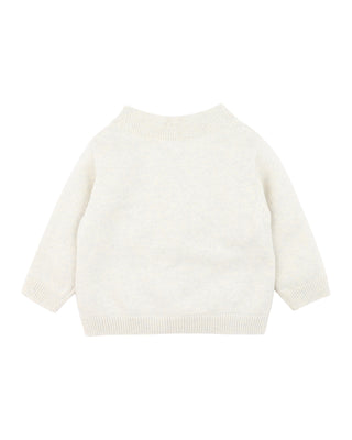 BRADY ORGANIC COTTON MARL CARDIGAN