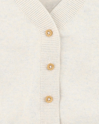 BRADY ORGANIC COTTON MARL CARDIGAN