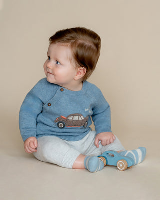 ALVIN CAR ORGANIC KNITTED JUMPER