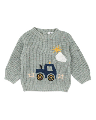 HUNTER TRACTOR KNITTED JUMPER