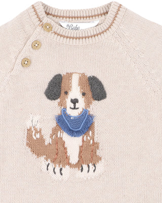 OTTO ORGANIC KNITTED DOG ROMPER