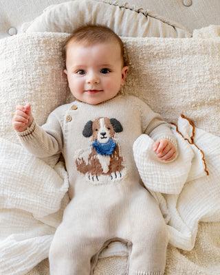 OTTO ORGANIC KNITTED DOG ROMPER