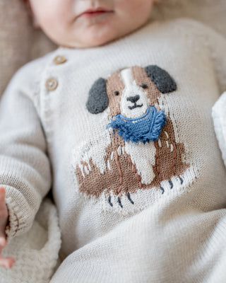 OTTO ORGANIC KNITTED DOG ROMPER
