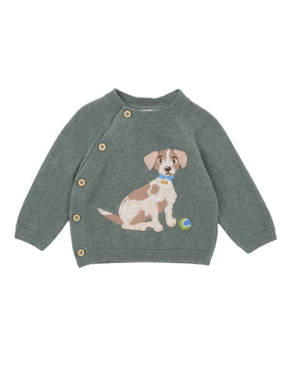 OTTO PROUD PUPPY ORGANIC KNITTED JUMPER