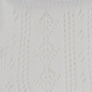 POINTELLE KNEE HIGH SOCKS - CLOUD