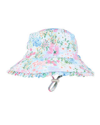 LULA SWIM HAT WITH QUICK RELEASE NECK TIE