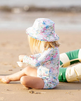 LULA SWIM HAT WITH QUICK RELEASE NECK TIE