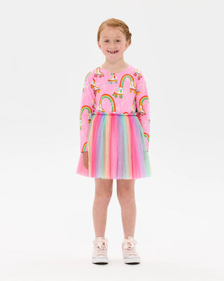 LET THE GOOD TIMES ROLL LONG SLEEVE CIRCUS DRESS