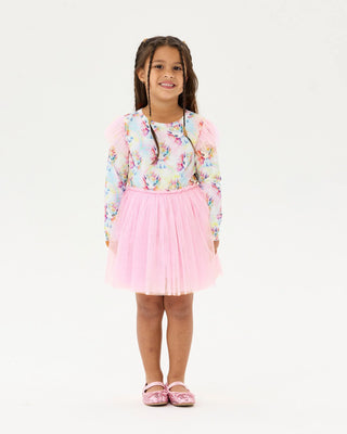 UNICORN PONY LONG SLEEVE CIRCUS FRILL DRESS