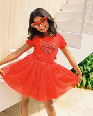 Joy Dress - HOLIDAY RED