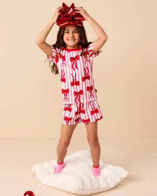 Signature PJ Set - PINK CLAY STRIPE