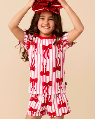 Signature PJ Set - PINK CLAY STRIPE