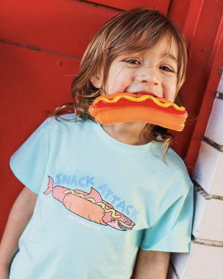Riley Tee - SOFT AQUA