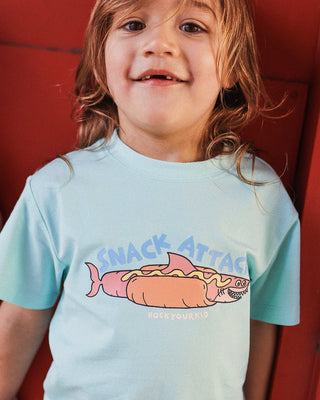 Riley Tee - SOFT AQUA