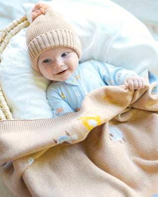 Organic Beanie Bobby - Oak