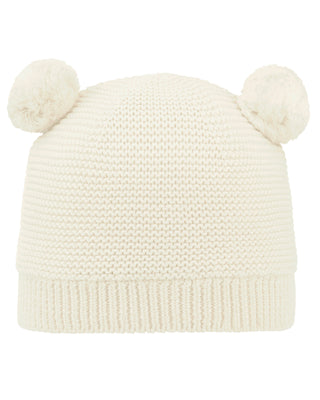Organic Beanie Snowy Cream