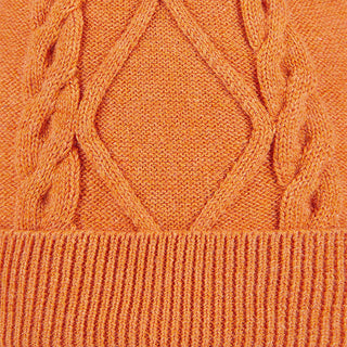 Organic Beanie Ziggy Tangerine (LS)