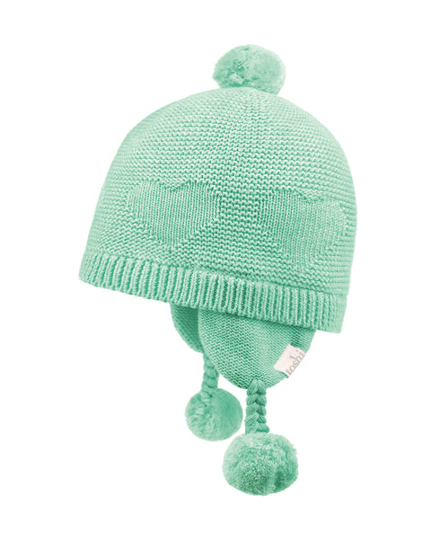 Organic Earmuff Heart Sweet Pea