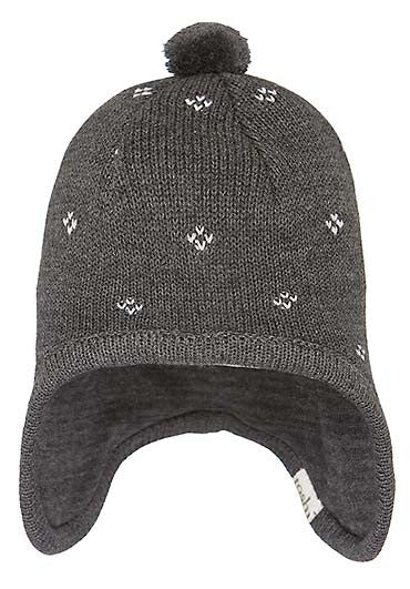 Organic Earmuff Jasper Charcoal (LS)