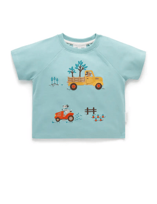 Garden Work Relaxed Tee - Eucalyptus