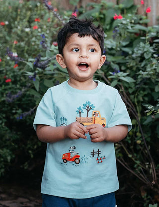Garden Work Relaxed Tee - Eucalyptus