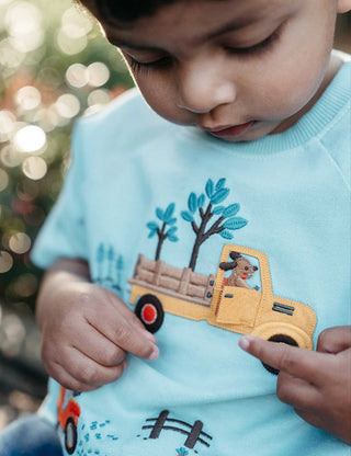 Garden Work Relaxed Tee - Eucalyptus